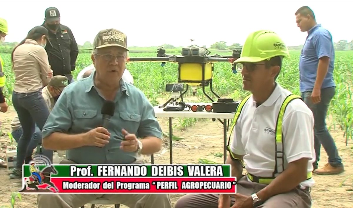 JVGKabala's tweet photo. #rpas @ecorockdrone1 es #Agprecision en #Venezuela🇻🇪 para desarrollar la #agricultura 4.0, usando #drones en aspersiones aéreas con #ecopractices. @Perfilagro1 presenta en @Canal_Televen éste domingo #HiTech en #Turen para más #produccion @agrocognitive @precision_vzla @vidaagro https://t.co/OT9IljQXah
