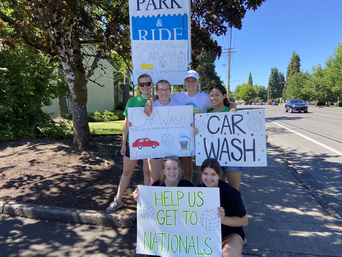 Come support our webfoot teams going to nationals!  Car wash 10-4 at papas pizza on coburg road!