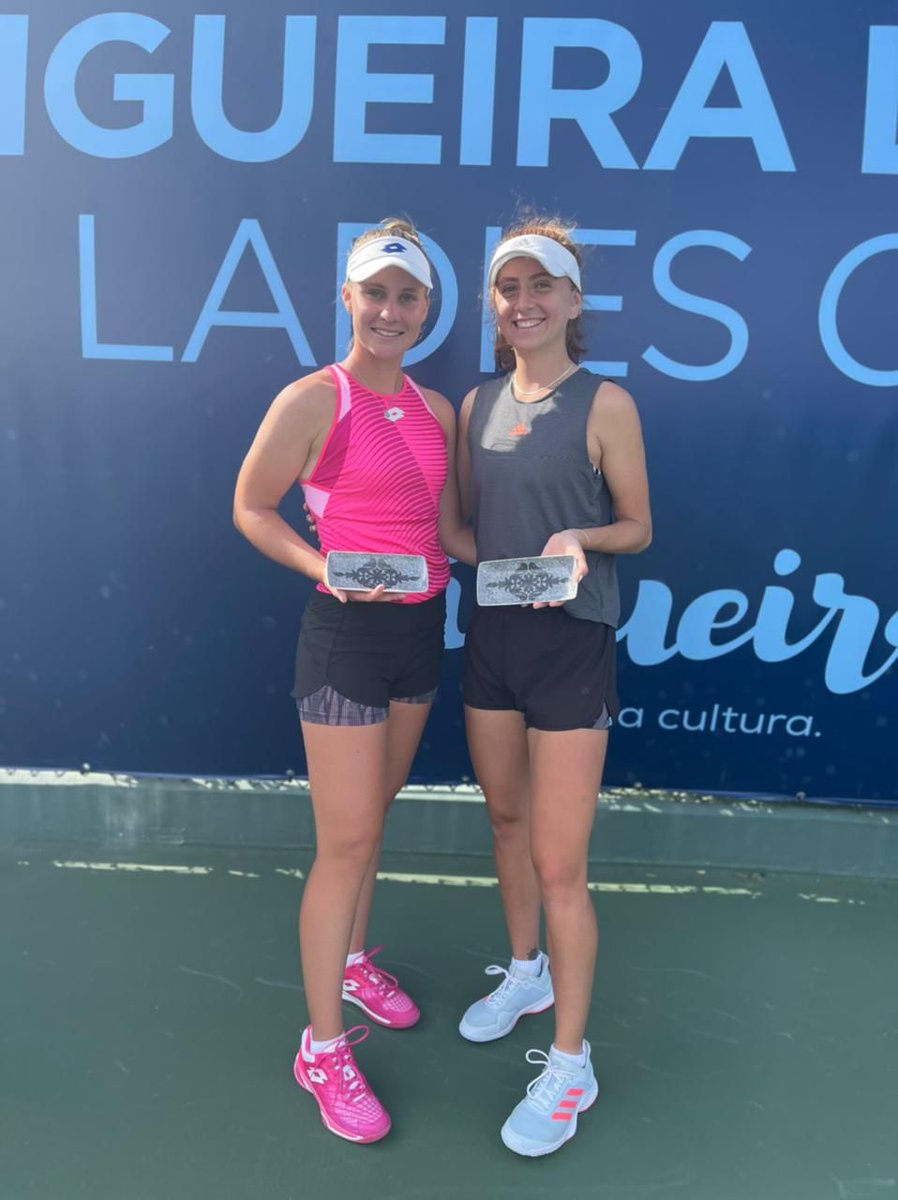 🇹🇷 @berfu_cengiz / Anastasia Tikhonova 🇷🇺 çifti Portekiz'de düzenlenen W25 Figueira Da Foz International Ladies Open turnuvasında ikincilik elde etti 🥈