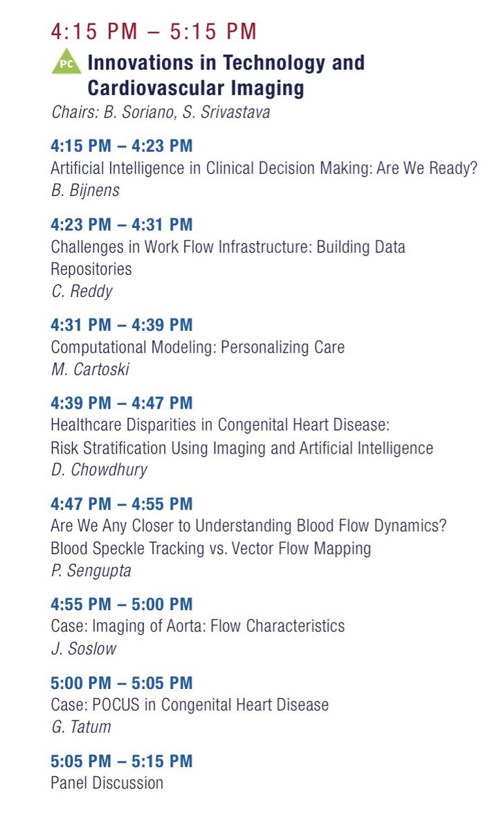 Kfarooqi's tweet image. I’ll be covering this #ASE2021 session NOT TO BE MISSED! 🙌 at 4:15 EST
Innovation in cardiac technology and imaging 🔥
#AI
#computationalmodeling
#healthcare #disparities
#POCUS
#speckletracking
@ASE360
#EchoAtHome
@iamritu @mswami001 @rajdoc2005 @purviparwani @AkhilNarangMD