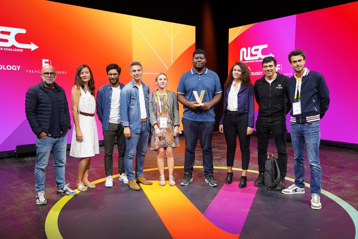frsebag's tweet photo. Cette année encore vous étions dans le jury du #nextstartupper Challenge.Cette initiative permet aux étudiants de venir défendre leurs projets. Voici les 3 lauréats
- Grand Prix 🏆: @OwnlabsInnov
- Coup de ❤️ : @VocaCoach
- Prix @FrenchFounders : #dyslexia https://t.co/FryVmuG1VS