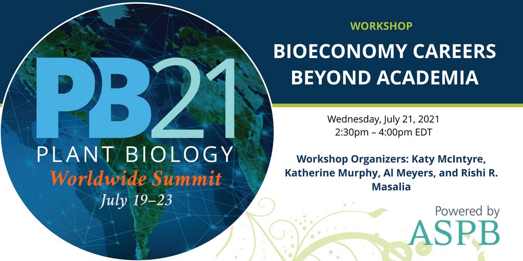 ASPB (@aspb) on Twitter photo The goal of this #PlantBio21 panel is to give early career researchers into the types of careers possible with undergraduate and graduate degrees in plant science, and how to obtain a job and succeed in these careers. Learn more at buff.ly/2S8nYhw <a href="/ASPB_ECPS/">ASPB Early Career Plant Scientists Section</a> The goal of this #PlantBio21 panel is to give early career researchers into the types of careers possible with undergraduate and graduate degrees in plant science, and how to obtain a job and succeed in these careers. Learn more at buff.ly/2S8nYhw <a href="/ASPB_ECPS/">ASPB Early Career Plant Scientists Section</a>