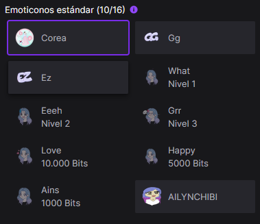 Ailyn_94's tweet photo. Holiwiiiis he subido los iconos que me hizo la preciosa de @chu_studio *^* espero conseguir huequitos de emotes para poder ponerlos todos todos todos. 

He "quitado" el que hice yo porque los suyos son más cuquis *^* lo volveré a poner en cuanto tenga hueco https://t.co/p2iiYgpiCH
