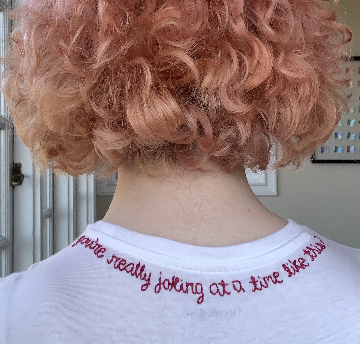 ziskayt's tweet photo. Yes, @boburnham’s ‘Inside’ was on in the background, but it was my fourth time watching it so it’s okay.

#boburnham #boburnhaminside #embroidery https://t.co/CpbzMwBtga