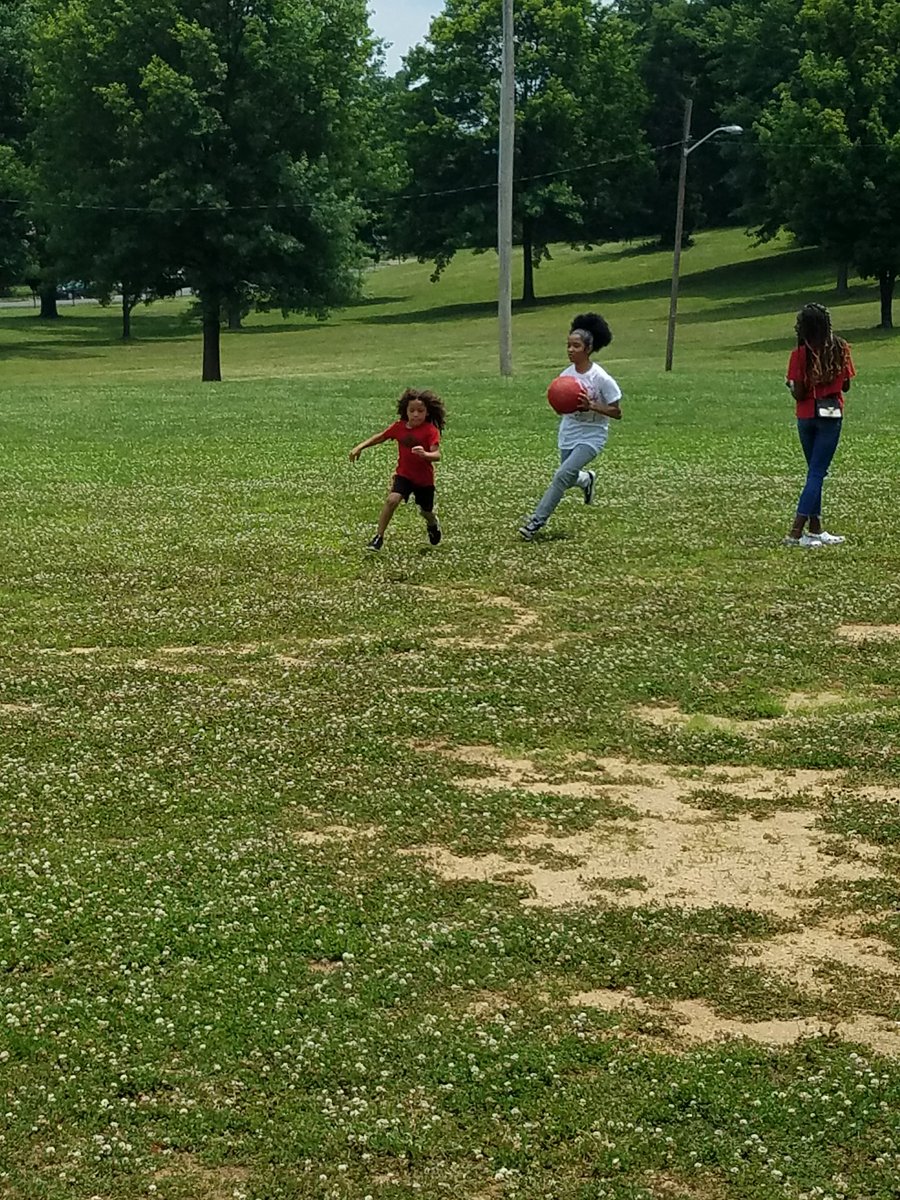 BoydAila's tweet photo. There is currently a game of kickball going on at the #Juneteenth celebration. @vadogwoodnews https://t.co/EybWHIsWUa