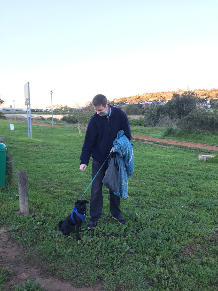viljoenvn's tweet photo. Two more #dogtraining lessons to go before the graduation test. 

#BertusthePug #pug #pugsarethebest #19June2021 https://t.co/glyHTjPSt6