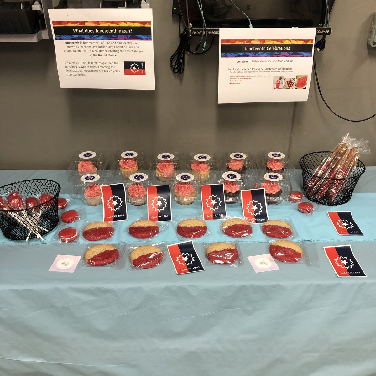 Celebrating Juneteenth at 3801 with red goodies!!
#D245Juneteenth2021
