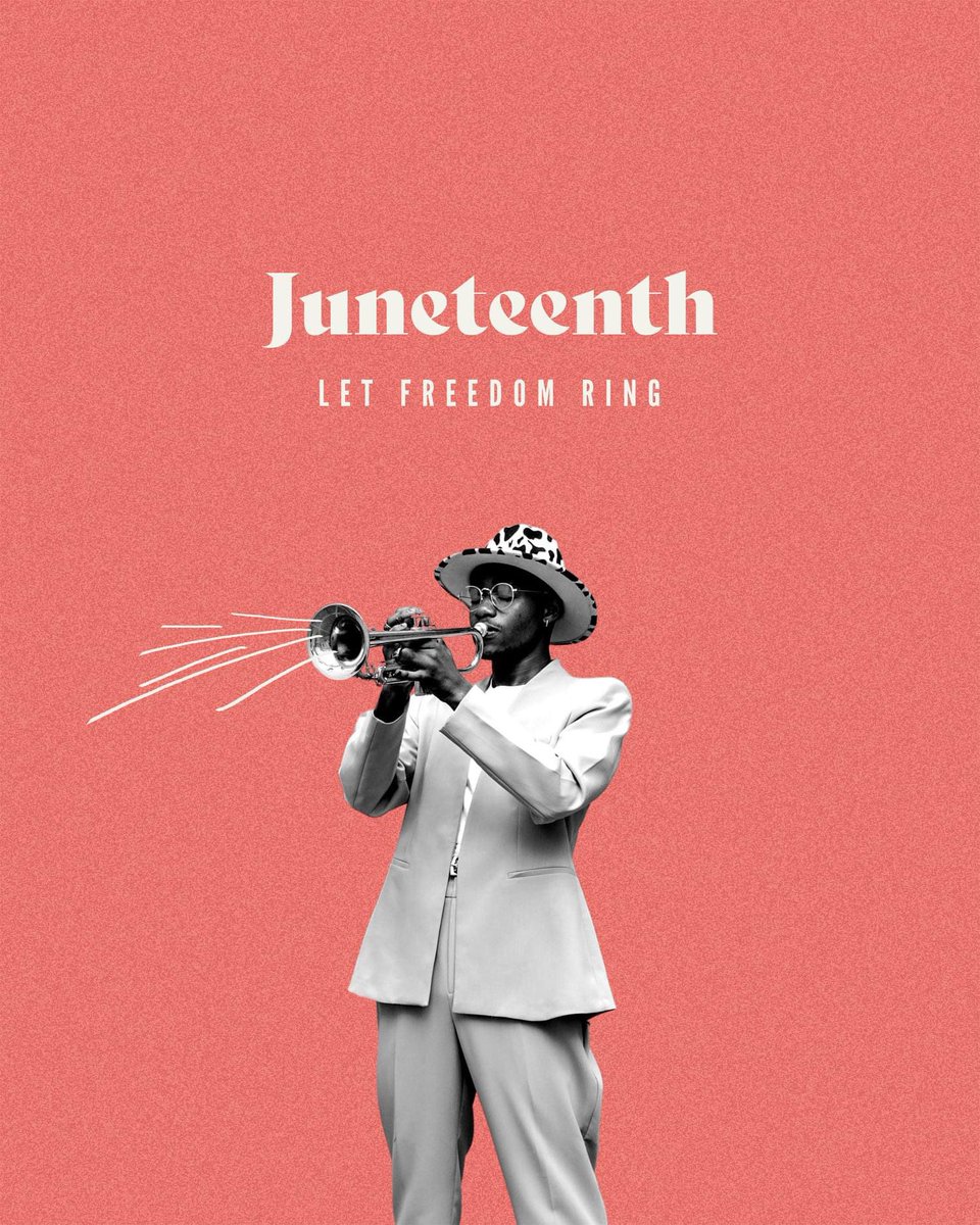 CapitalOnline's tweet photo. Juneteenth commemorates June 19, 1865, the day that 250,000 enslaved Black people in Texas finally received word that they were free — more than two years after President Abraham Lincoln’s Emancipation Proclamation. https://t.co/NOS0zOd1gz