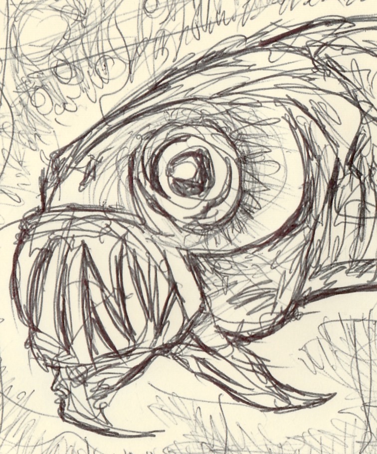 Weaverwerx's tweet photo. Deep Ocean, Vast Sea...
https://t.co/rcJgISyH4k
#artblog #drawing #scaryfish #art https://t.co/a7VSkpMiSj