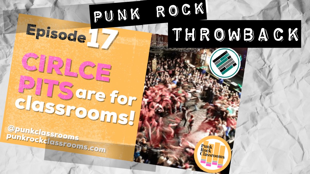 PunkClassrooms's tweet photo. It’s vacation week for the punks!

On Monday we are sharing one of our favorite past episodes! So check for the #punkrockthrowback of Episode 17 Circle Pits are for Classrooms to hit your feeds and the website!

#punkrockclassrooms https://t.co/oSPVlkNVP8