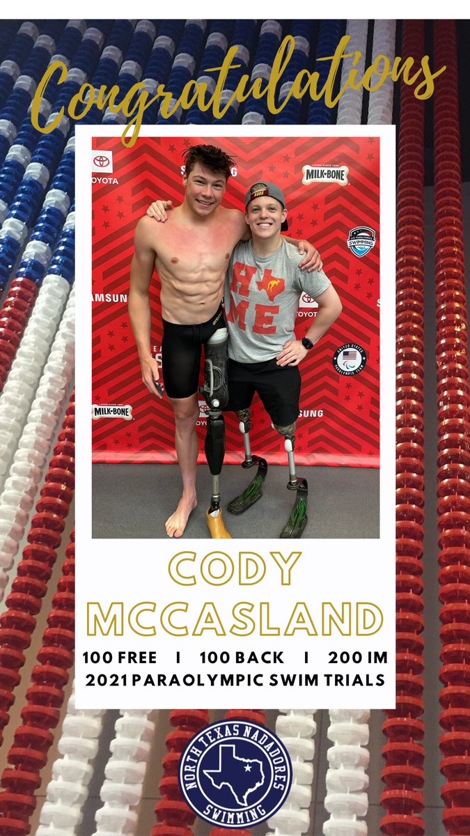swimNTN's tweet photo. You are a rockstar Cody! So proud of you! #teamntn #ParaTrials21 #usaswimming https://t.co/wIRTJvMHGz