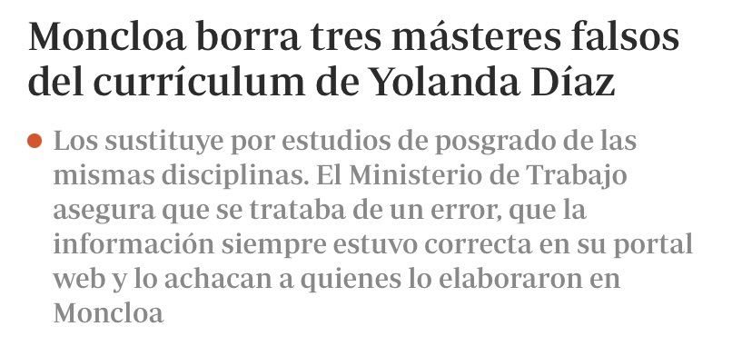 laemepalabra's tweet photo. Luce muy diferente el titular y el texto https://t.co/IzWDdsJim3