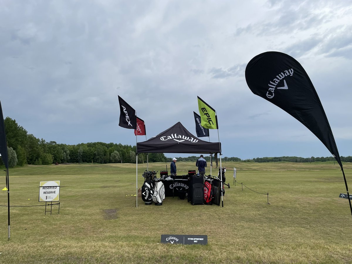 Great to see the <a href="/GreyHawkGolf/">GreyHawk Golf Club</a> members weren’t scared of the high winds and potential rain yesterday! @IDom_6869Boucher <a href="/ClubLink/">CLUBLINK</a>