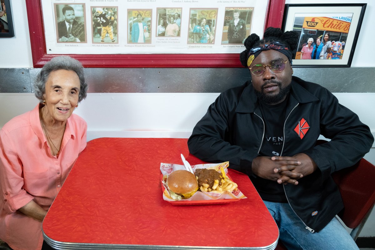 Two of the most iconic DC legends link once again – <a href="/Wale/">Wale</a> and Ben’s Chili Bowl. You're not going to want to miss Wale’s Naija Chili Cheese Burger and Fries, it’s going to be Off The Hook! Order yours today on <a href="/Grubhub/">Grubhub</a> and use the promo code OFFTHEHOOK to save 20% off your order!