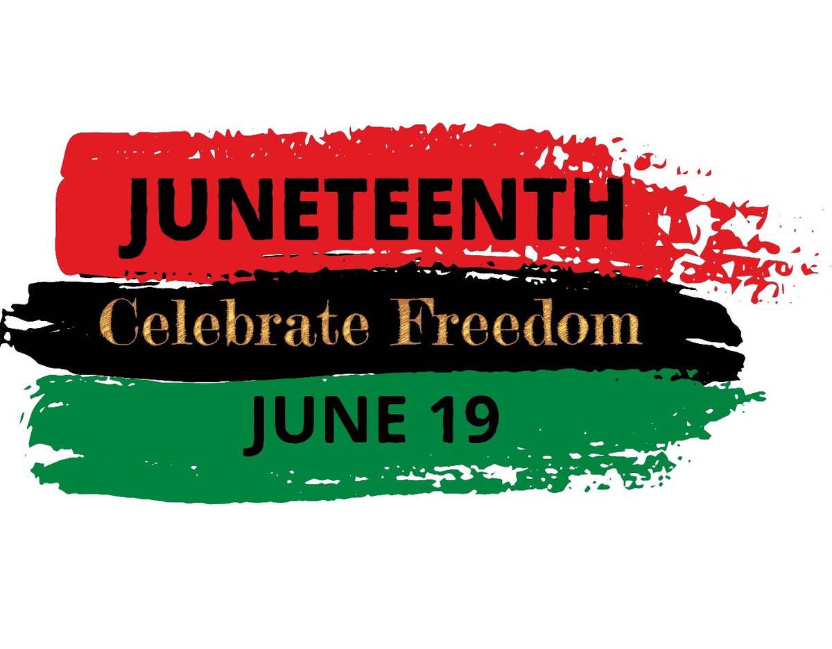 Today we celebrate #Juneteenth and we honor this historical moment which commemorates the end of slavery in the US, when the news of the Emancipation Proclamation reached Texas, 2.5 years after it was issued. #celebratefreedom
