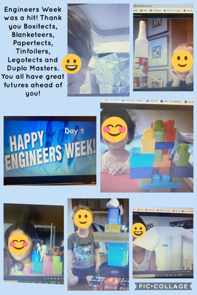 KBaxendale's tweet photo. We were Engineers this week. We asked questions, imagined, planned, created and made improvements when building with boxes, blankets, paper and much more! All of the Masonville Kindies have bright futures as Engineers. @KBaxendale @masonville_ps @TVDSBKinder https://t.co/ZTptZEdKRV