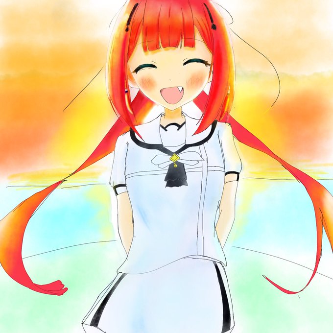 ラフ画像の違和感の真の原因がわかりました。等身をミスってましたorz
胴体以下の部分が短くなってしまいバランスが悪くなっていたみたいです。真の原因がわかるまで丸一日かかるとは……('Д` ;) 