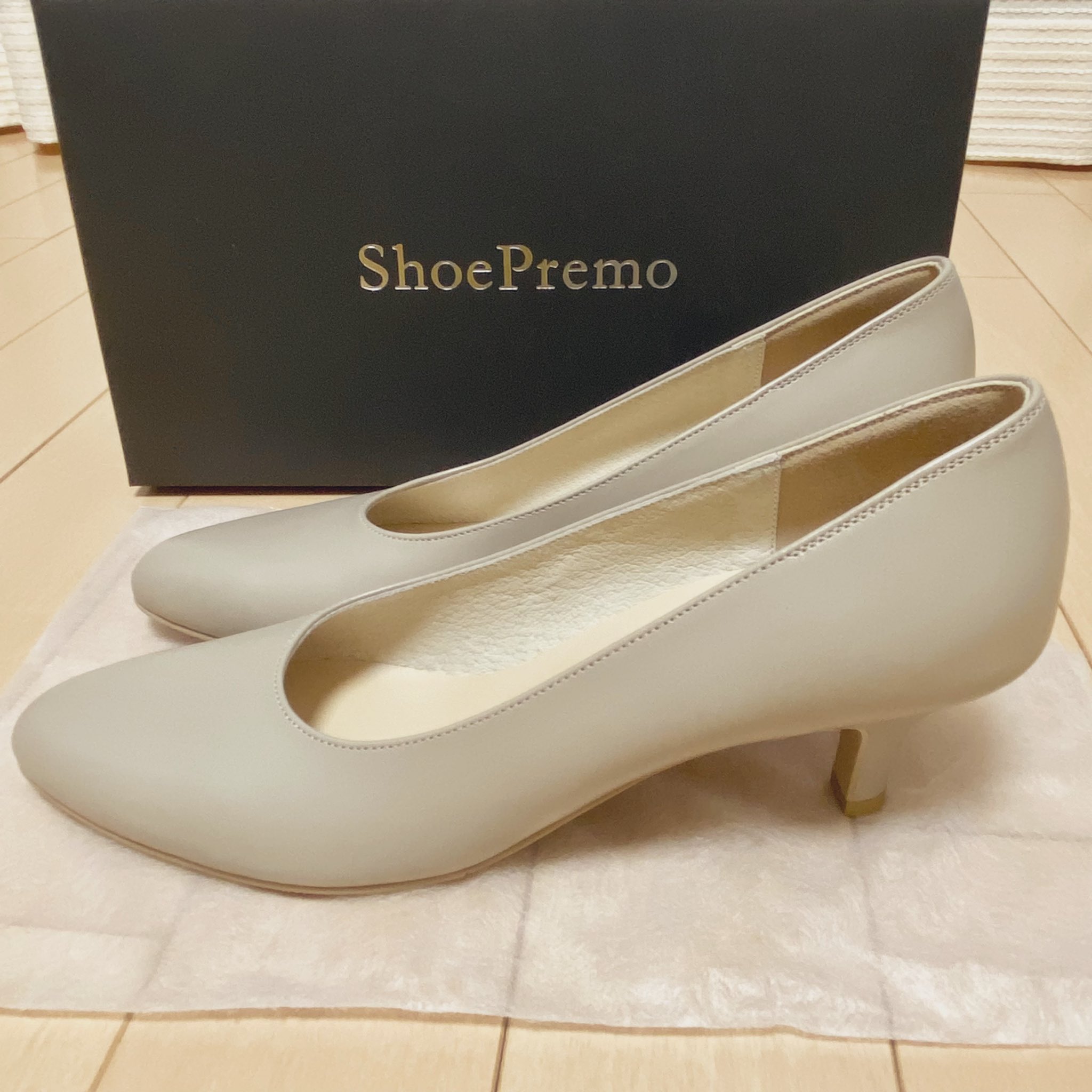 新品未使用】シュープレモ ポインテッドトゥパンプス ハイヒール