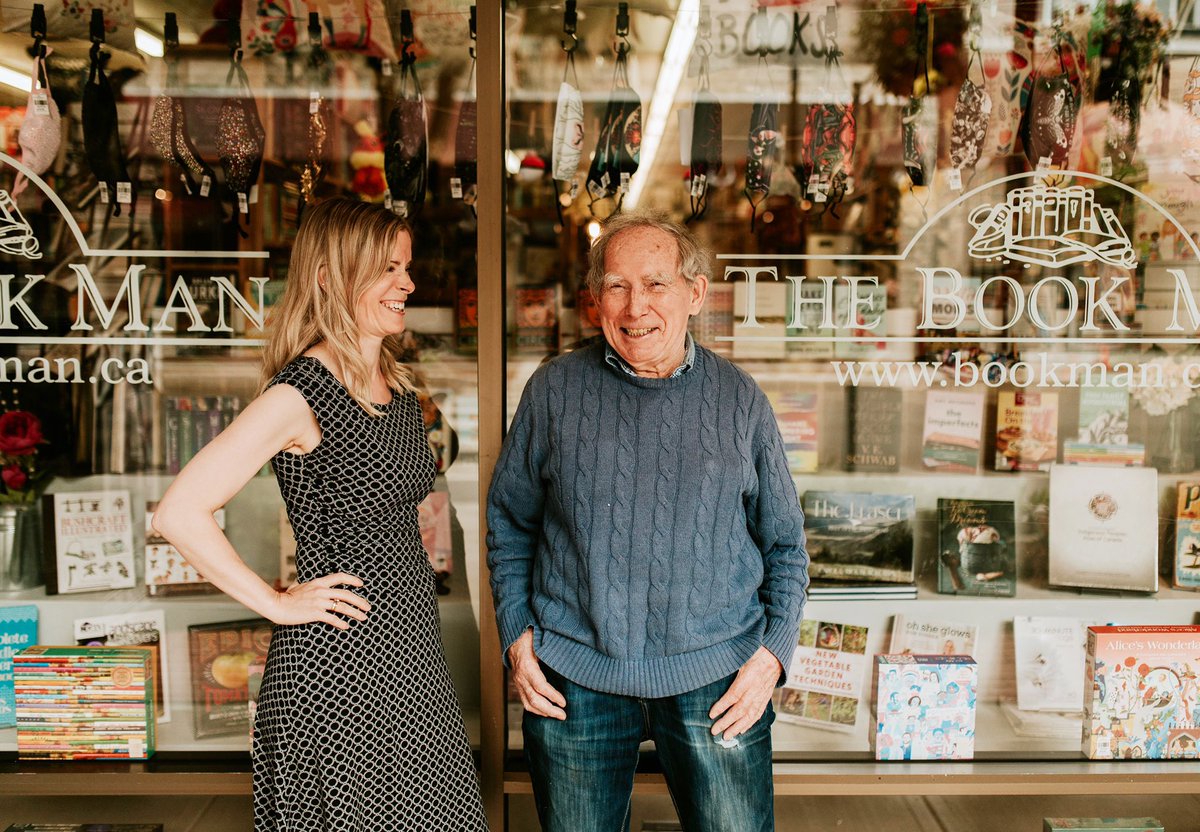 This father-daughter duo is a force to be reckoned with: Dave and Amber run the @ZeBookMan. 

The past year and half has brought new challenges but they have come out the other side smiling like this. 

Join us in wishing The Book Man himself a #HappyFathersDay! #sharechilliwack