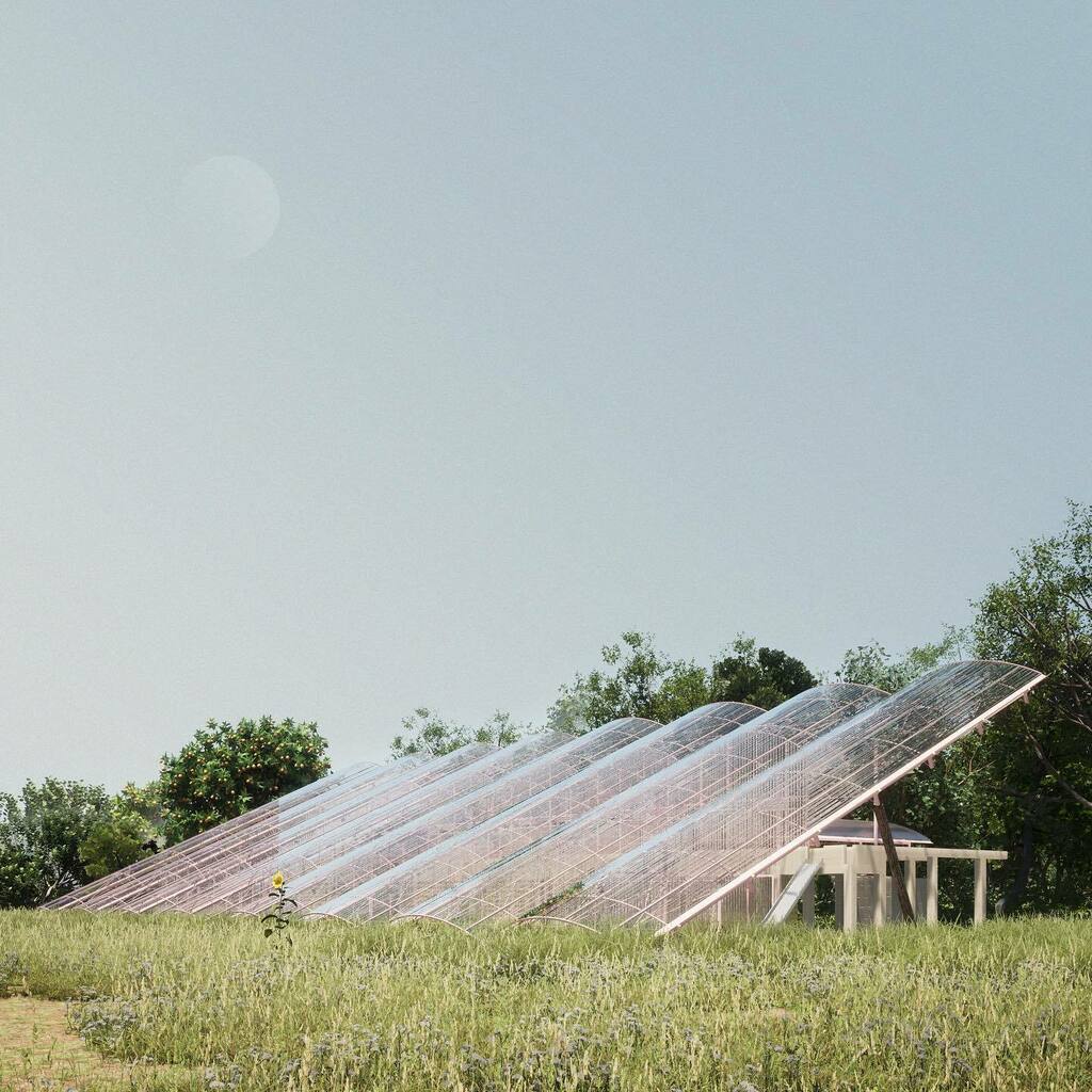 hello_elsewhere's tweet image. A tectonic using nearby prefabricated components of commercial greenhouse and a structural frame allowing for free composition of partitions. “Forest House” is a project for Ethiopia, that reimagines the sacred Church Forest found across the country as a… instagr.am/p/CQTbnC3sC5A/