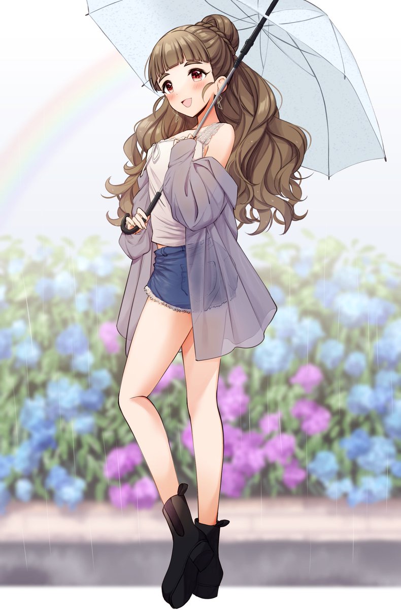 お天気雨のおでかけ奈緒ちゃん お天気雨のおでかけ奈緒ちゃん