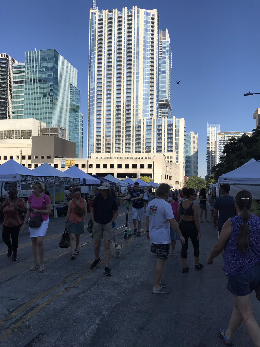 Saturdays are Farmers Market days here in Austin.