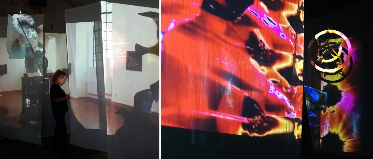 geneticmoo's tweet photo. NOW OPEN "In the Dark III BEING THERE". A free-to-visit walkthrough work of art by 42 @TheLondonGroup1 members @Waterloofestiv #expandedcinema https://t.co/Ff4xut7g1I https://t.co/fpztnIQ7Wm