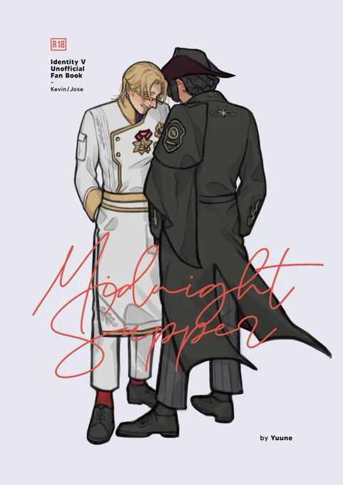 IDV Doujinshi 👬 KevJose [R18] 🎉 NOW OPEN FOR PREORDER (til 28 June)

- Local Order (Indonesia) : https://t.co/1RnYQUELwd [available for Physical Book only]

- International Order : https://t.co/0TzomQmNl2 [available for Digital Copy &amp; Physical Book]

#IdentityV #KevJose 