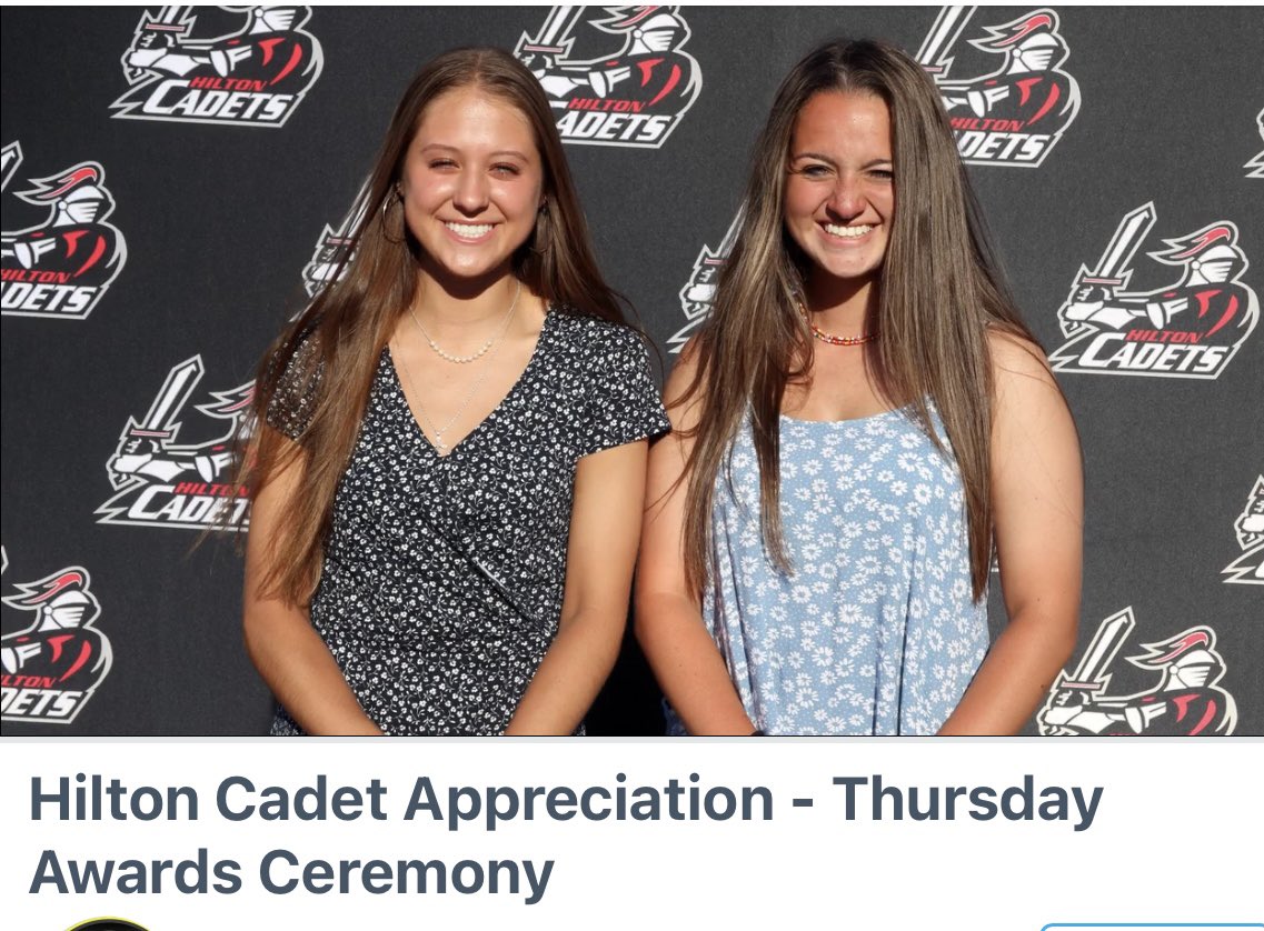 HiltonCadets's tweet photo. Congrats to the Hilton Heat and Hilton Girls soccer scholarship recipients. Morgan Adam’s, Lexi Lane (both) and Emma Spelman. #GoCadets https://t.co/Ag7tbu8zBv