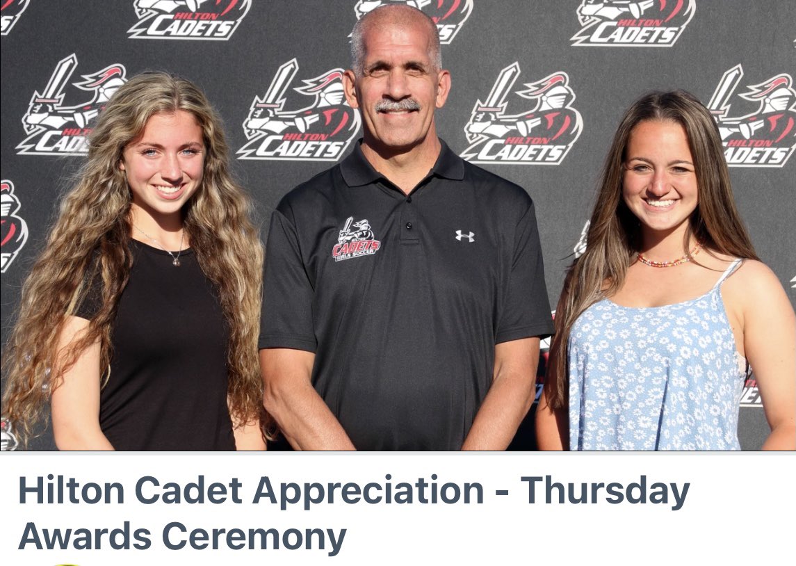 HiltonCadets's tweet photo. Congrats to the Hilton Heat and Hilton Girls soccer scholarship recipients. Morgan Adam’s, Lexi Lane (both) and Emma Spelman. #GoCadets https://t.co/Ag7tbu8zBv