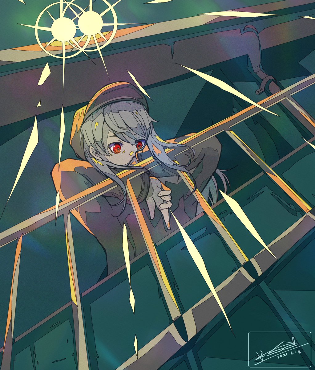 逆光絵は素晴らしいのでこれをみた人も逆光絵を貼る 表点家 壱度 のイラスト