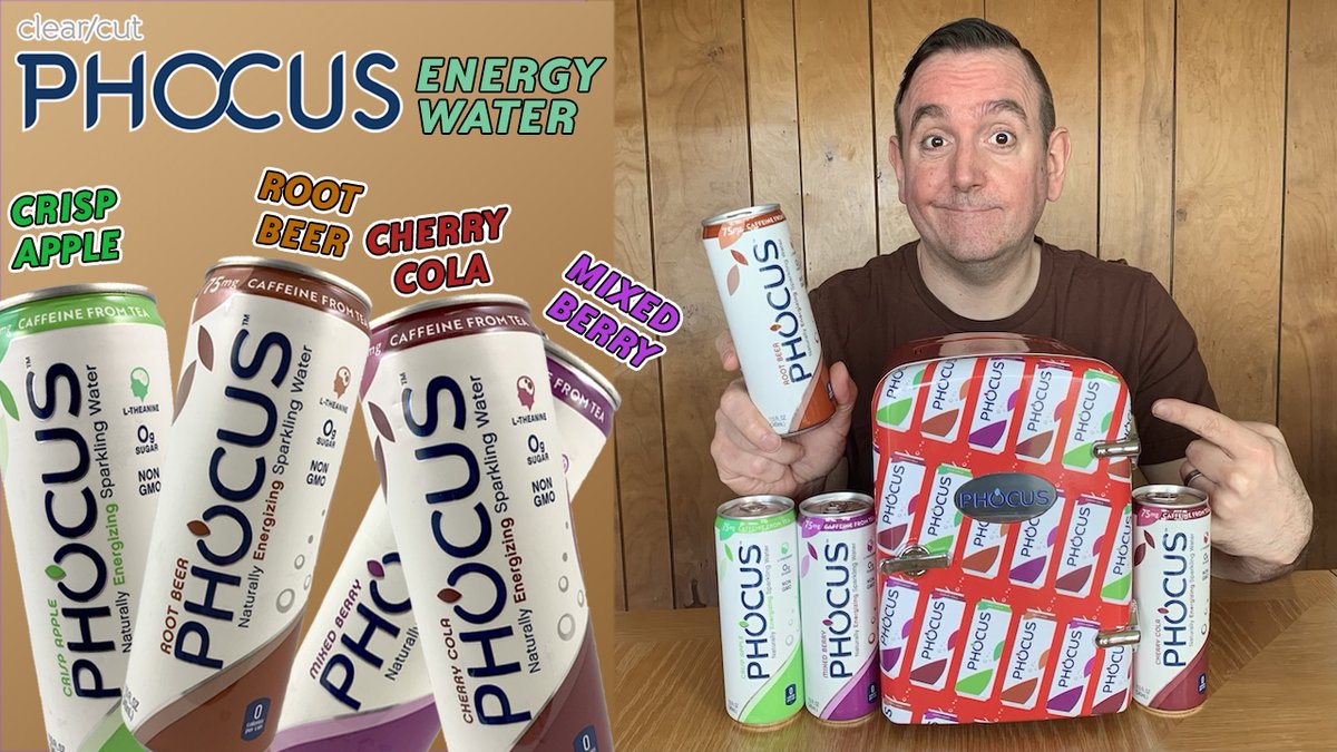 CaffeineMan1's tweet photo. The Latest flavor from Phocus Sparkling Energy Water! Check out my review on YouTube and thanks to @DrinkPhocus for the drinks and fridge! #phocus #drinkphocus #phocusenergywater #caffeineman1 #energydrinkreviews
https://t.co/CWHN5Ke8Gm https://t.co/ccRdkZ6SKu