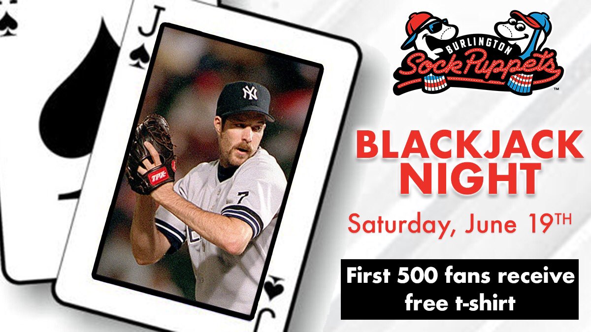 GoSockPuppets's tweet photo. T-Shirt Giveaway to the first 500 fans tonight! It’s Black Jack Night at the Ballpark! Gates open at 5:30, first pitch at 7:00. #SockinglyFun https://t.co/5FmITgd9cH