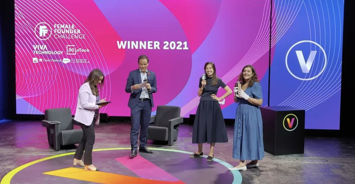 Bien que le milieu du digital soit majoritairement masculin, es femmes sont à l’honneur au salon #ViVAtech2021 ! 👏🏻👏🏻👏🏻

#mbadm #ViVAtech2021 #vivatech #TransfoNum #womenempowerment