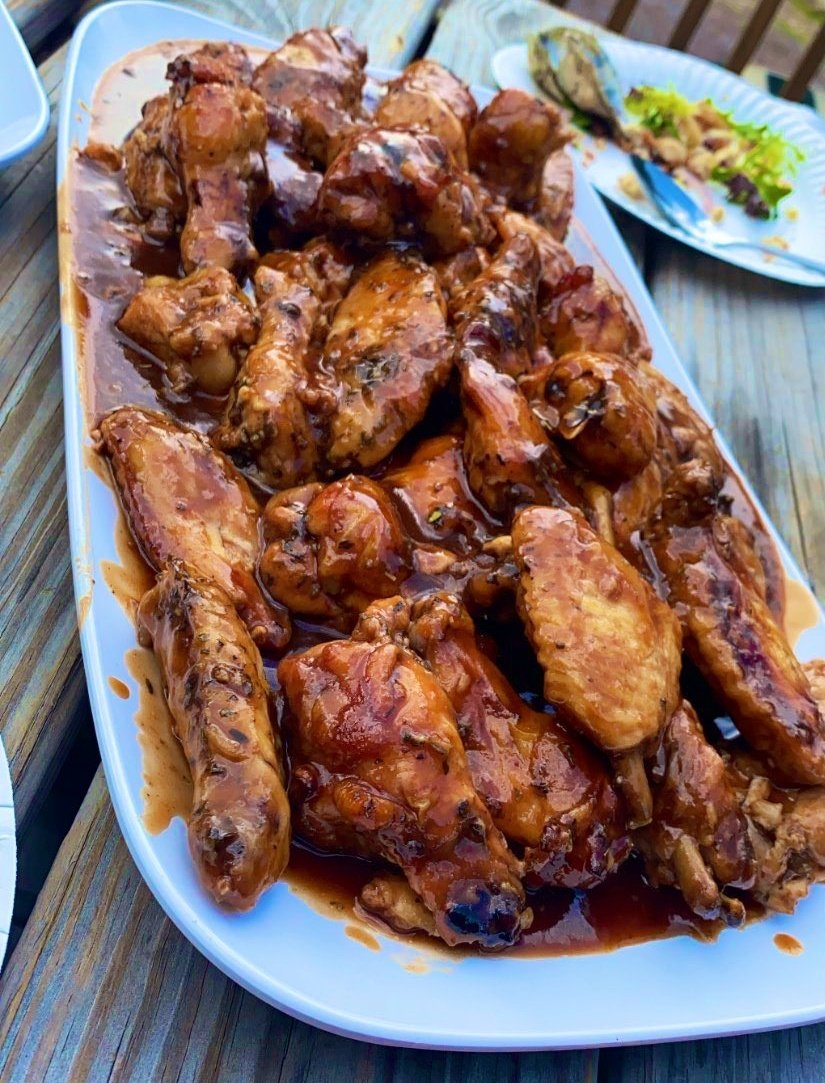 Chefshivambu's tweet image. Drenched and herby 😋