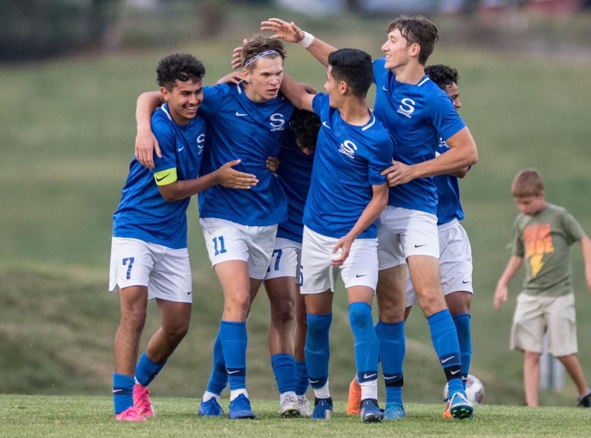 DNR_Sports's tweet photo. BLAZERS' BEST: On Friday, @SHSBlazers boys soccer blanked Western Albemarle in the Region 3C championship to advance to the state tournament. 

"To see the boys execute what we planned this year is a proud moment." Story via @Shane_DNRSports - https://t.co/C0Smran4mq https://t.co/ovrLpnYLOf