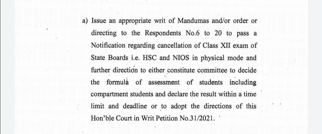 abhishekbscllb's tweet photo. UPDATE

#stateboard students need not worry. The matter is coming up on Monday, June 21. All points for #Gujarat board covered in the main PIL filed by @anubha1812 Ji. Have faith in judiciary and please have patience. @NidhiTanejaa @HimaanshuS @AdvMamtaSharma https://t.co/j60oFaSTBk