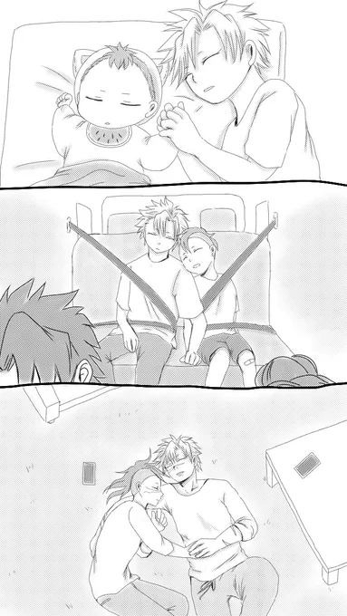 #実玄版深夜の真剣60分一本勝負

お題【午睡】

ひたすらお昼寝ブラザーズ。
げやはどこでも寝るし、兄ちゃんはそれが安眠剤。

真ん中バースデーおめでとう。 