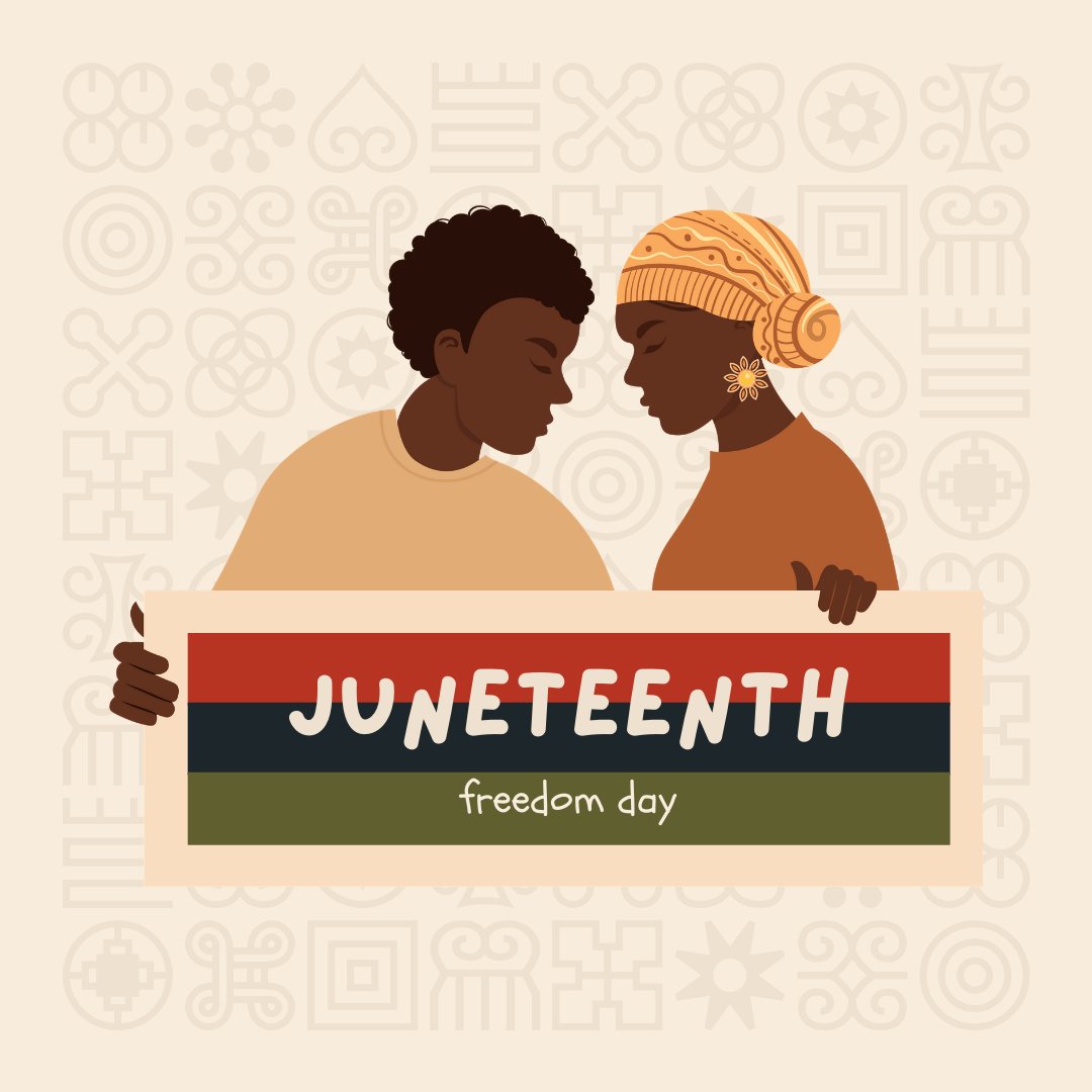 CSIContinuingEd's tweet photo. Celebrating #liberty and #freedom. In observance of this holiday, let us reaffirm our commitment to pursue a more equitable and just society, where everyone feels a true sense of belonging #Juneteenth #EngagingCollegeWithCommunity https://t.co/SOv0fFHHQP