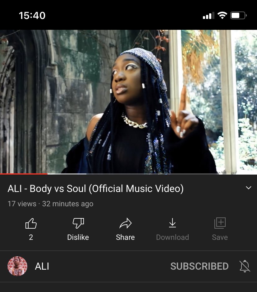 justALImusic's tweet photo. “Body vs Soul” music video is finally out guys!!
Check it out guys and let me know what you think xx https://t.co/DygYKFj2CA
