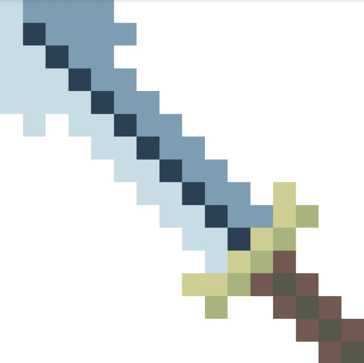 6/19/20
Day 3 of pixel art. Shield butcher sword
#loot #pixelart #daily #practiceart