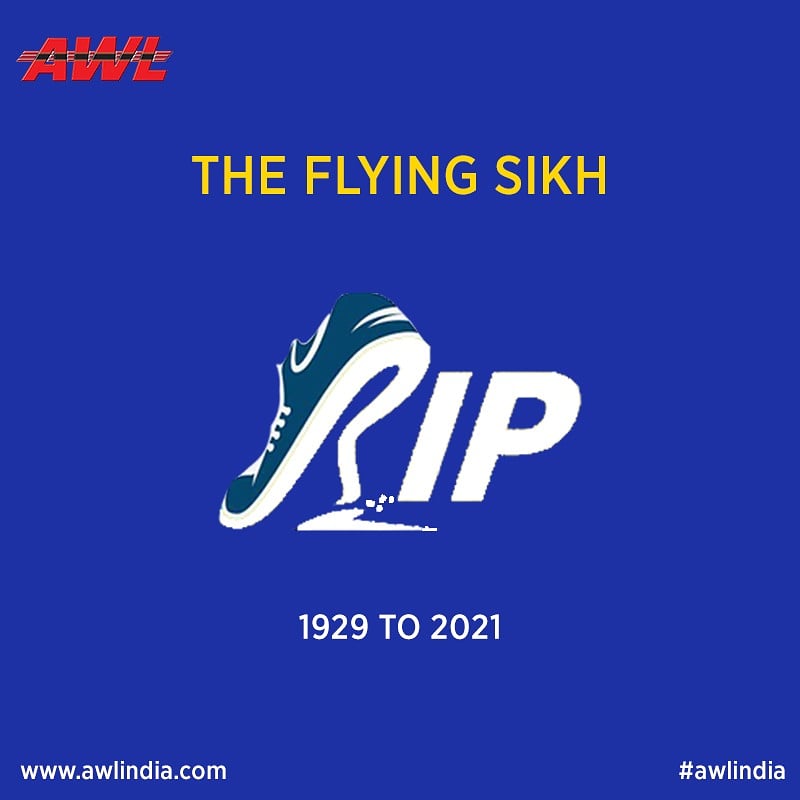 'You can achieve anything in life. It just depends on how desperate you are to achieve it' - Rest in peace Legend Milkha Singh Ji.
#awlindia #milkhasingh #milkhasingh🇮🇳 #milkha #ripmilkhasingh #vaccinationdone✔️ #ᴠᴀᴄᴄɪɴᴇssᴀᴠᴇʟɪᴠᴇs #resolve #shippingmanagement #warehouse