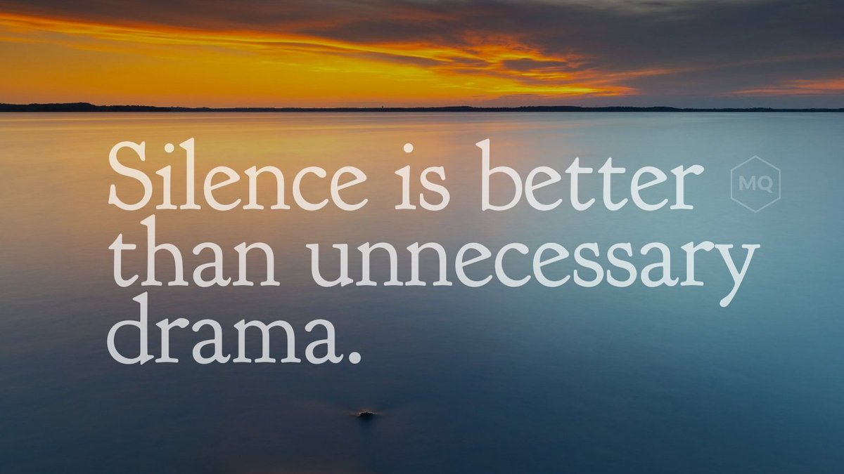 imalirazaabbass's tweet photo. Silence is better than unnecessary drama. https://t.co/AeCMOidHzy