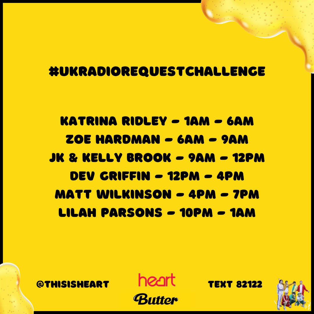 BTSRadioUK's tweet photo. ๐ฌ๐ง #UKRadioRequestChallenge ๐ฌ๐ง
#BTSARMY it's time to request!
Send your requests to Matt @/Matt_Wilkinson) on Heart Radio using the contact info โคต๏ธ
#BTS #BTS_Butter @BTS_twt https://t.co/jSfnB85D1Y