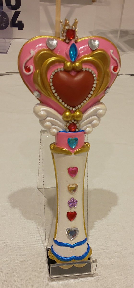 なんとか一話のメロりんのステッキを再現できないかと、工作好きの血が