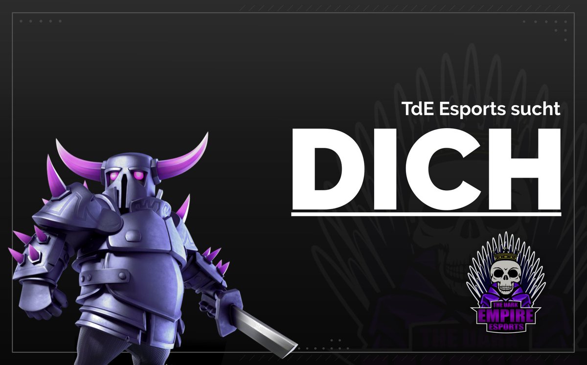 The dark Empire Esports Academy (@tde_esports_aca) on Twitter photo 🔥🔥🔥
<a href="/TdE_Esports_Aca/">The dark Empire Esports Academy</a> ist auf der Suche nach Unterstützung und frischen Wind im Management! 🔍
Gesucht werden:
➡️ Headmanager
➡️ Co-Manager
=
Für genaue Infos über Anforderungen, Aufgabenbereich etc. meldet euch bei <a href="/TdEHundekuchen/">Hundekuchen</a>
Wir freuen uns auf euch! 😊
🔥🔥🔥 🔥🔥🔥
<a href="/TdE_Esports_Aca/">The dark Empire Esports Academy</a> ist auf der Suche nach Unterstützung und frischen Wind im Management! 🔍
Gesucht werden:
➡️ Headmanager
➡️ Co-Manager
=
Für genaue Infos über Anforderungen, Aufgabenbereich etc. meldet euch bei <a href="/TdEHundekuchen/">Hundekuchen</a>
Wir freuen uns auf euch! 😊
🔥🔥🔥