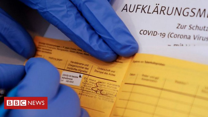 GermanyHomeless's tweet image. Coronavirus: Germany fights trade in fake Covid vaccine certificates.
bbc.com/news/world-eur…
