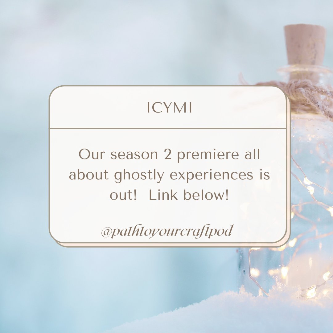 #ICYMI Check out the premiere of season 2 now! bit.ly/3xeaBLC

#paganism #spirituality #witchesoftwitter