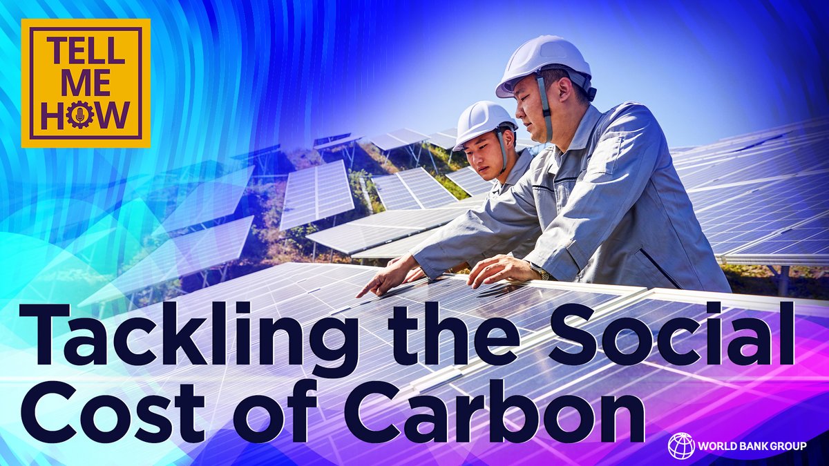 WBG_Climate's tweet image. 🎙️ [NEW PODCAST]  What do #ClimateChange and other catastrophic global events have in common? They require strategic #economic policymaking to avert them.  

 @MIT &apos;s Robert Pindycke explains more in this episode of #TellMeHow.

▶️ Listen &amp;amp; Subscribe: wrld.bg/B9Oc50Fc1Ob