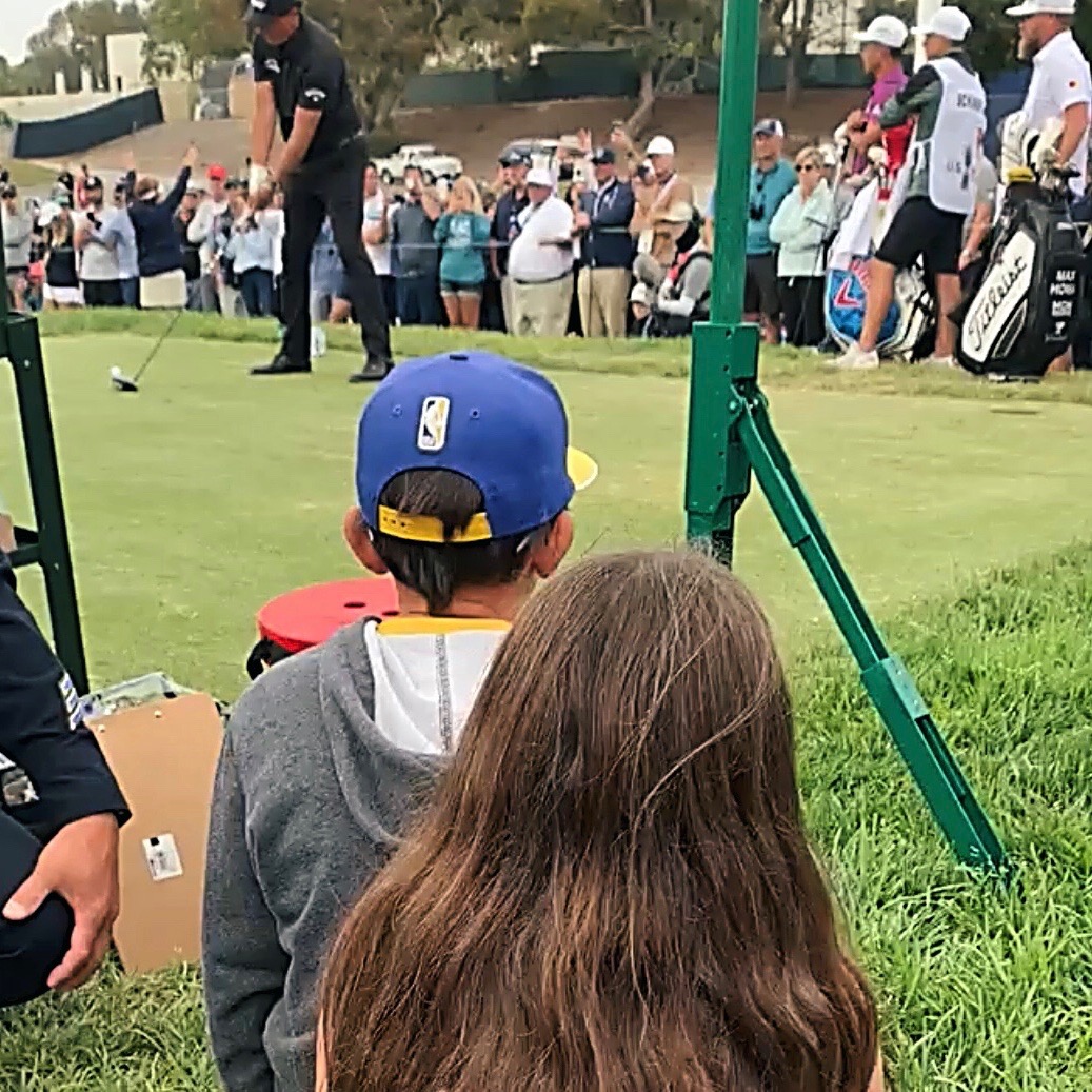 ME: What was the best part of your day?
KIDS: The Snickers Ice Cream Bar and the guy dressed like Waldo.
ALSO KIDS: And I mean, we love Uncle Phil but why is it such a big deal that he can play golf really well? WE like how high he can throw us!
#Priorities 🤷‍♀️